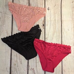 Lace 3 piece Underwear